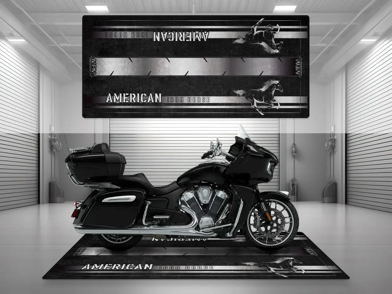 Motorcycle Mat for Indian Motorcycle - U301 - Image 2