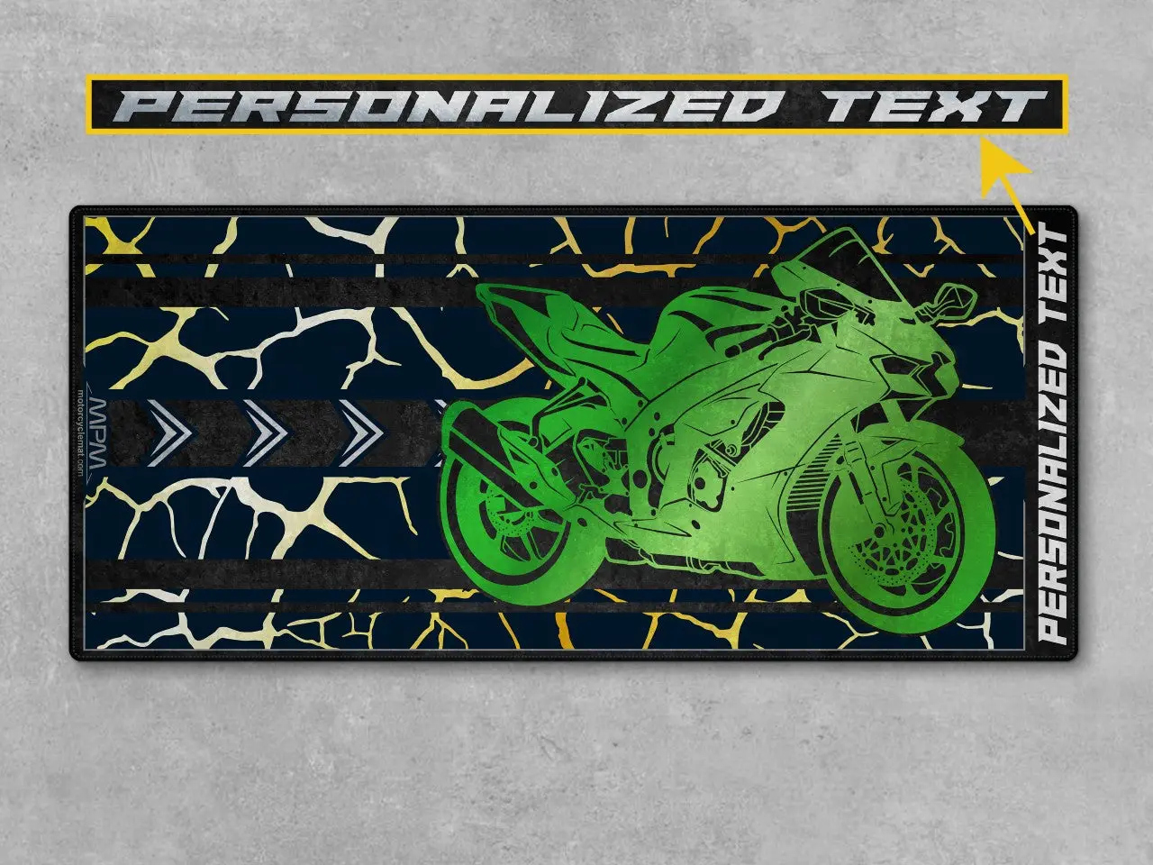 Motorcycle Mat for Kawasaki Motorcycle - U202 - Image 4
