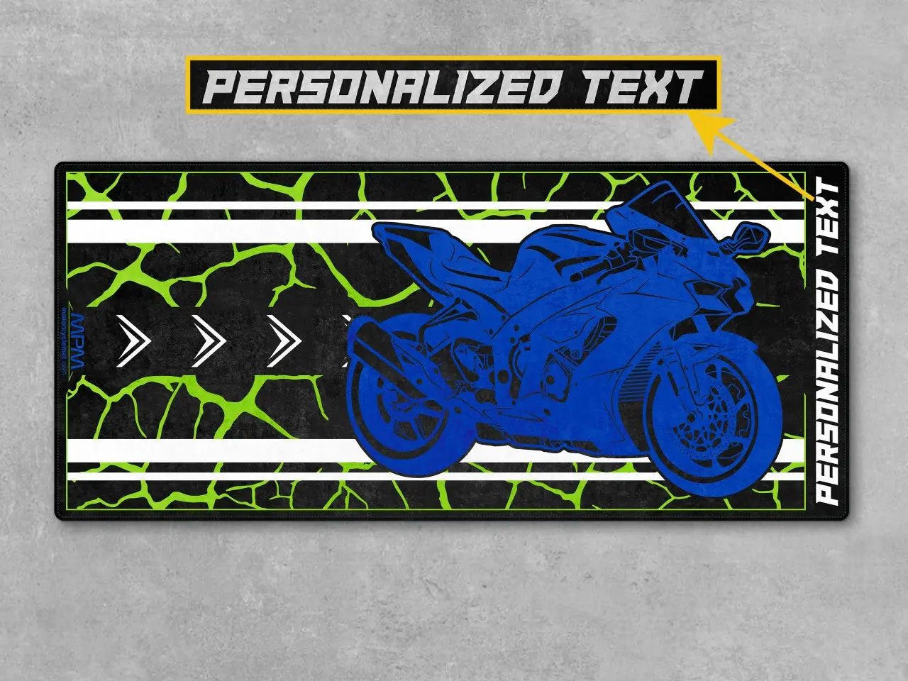 Motorcycle Mat for Kawasaki Motorcycle - U202 - Image 6