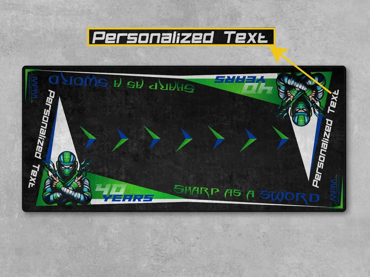 Motorcycle Mat for Kawasaki Ninja Motorcycle - U201 - Image 4