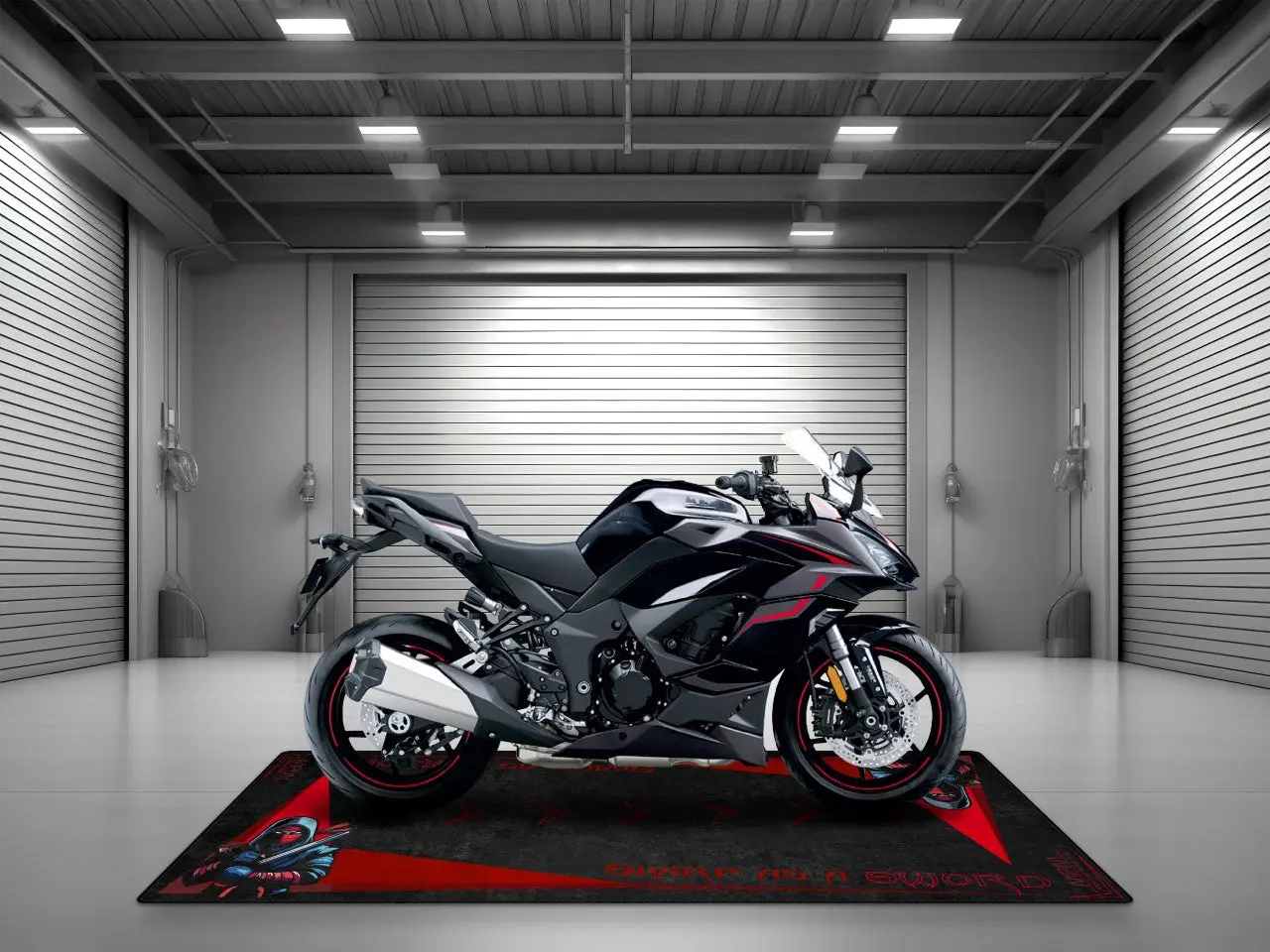 Motorcycle Mat for Kawasaki Ninja Motorcycle - U201 - Image 8