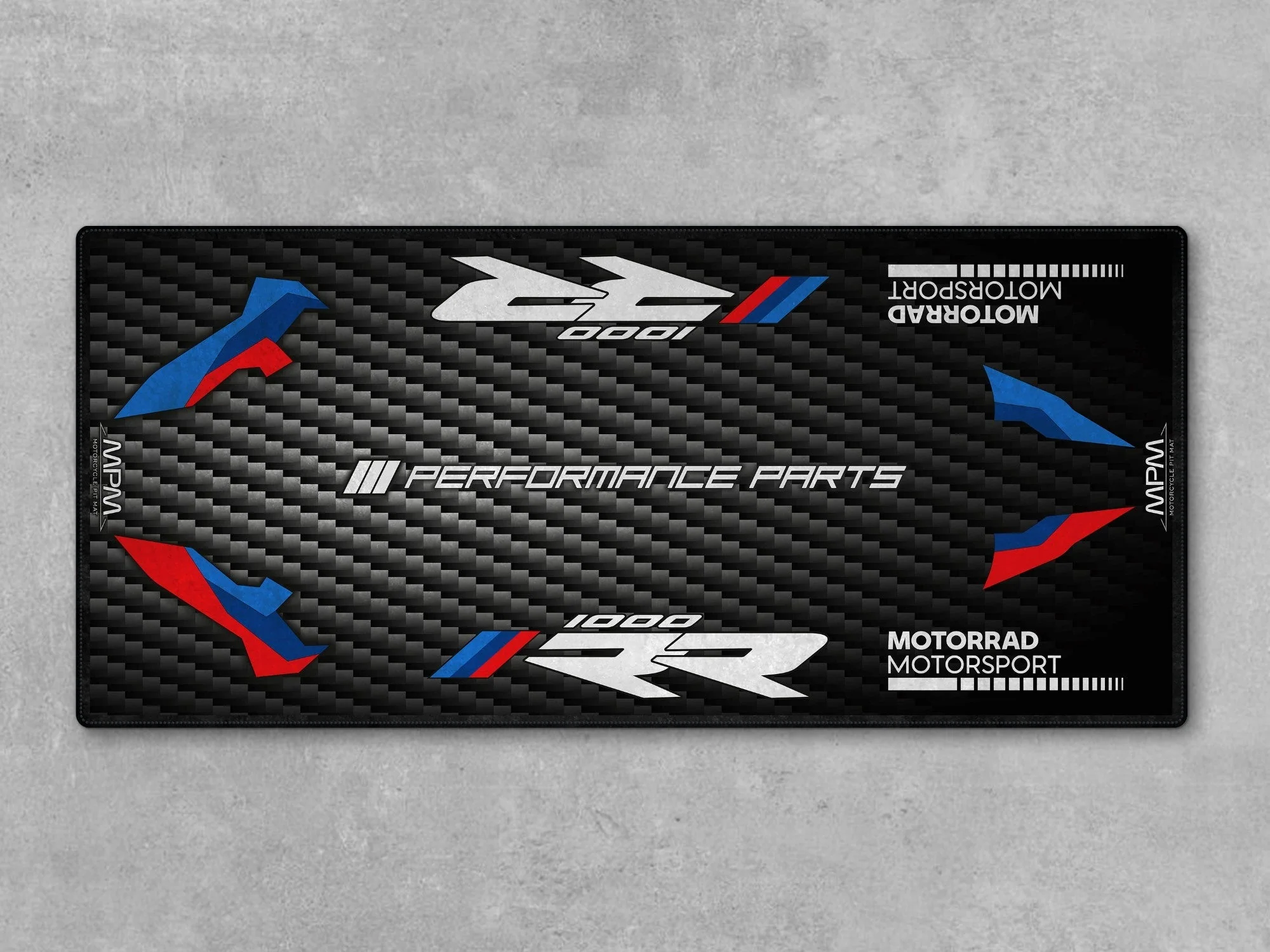 Motorcycle Mat for M1000RR Carbon Sportbike Motorcycle - MM7161 - Image 2