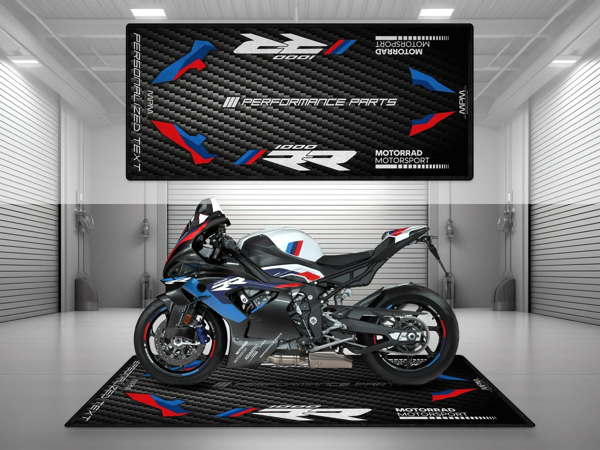 Motorcycle Mat for M1000RR Carbon Sportbike Motorcycle - MM7161 - Image 3