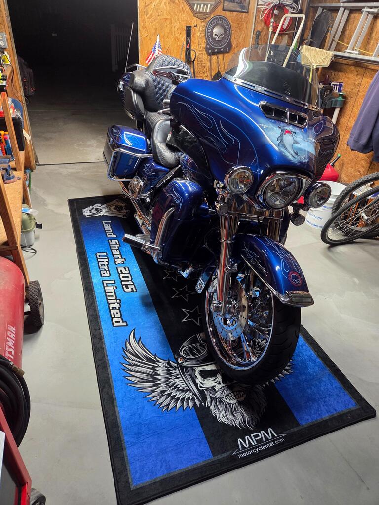 Motorcycle Mat for Motorcycle "The Sound of Power" - MM7304 - Image 13