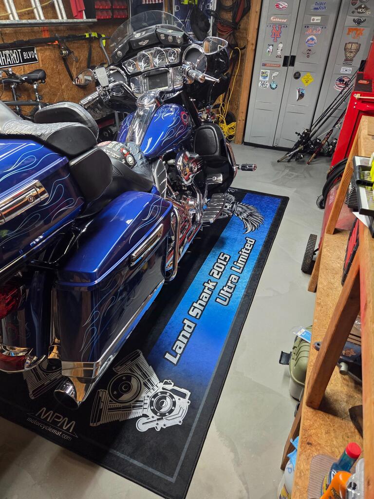 Motorcycle Mat for Motorcycle "The Sound of Power" - MM7304 - Image 14