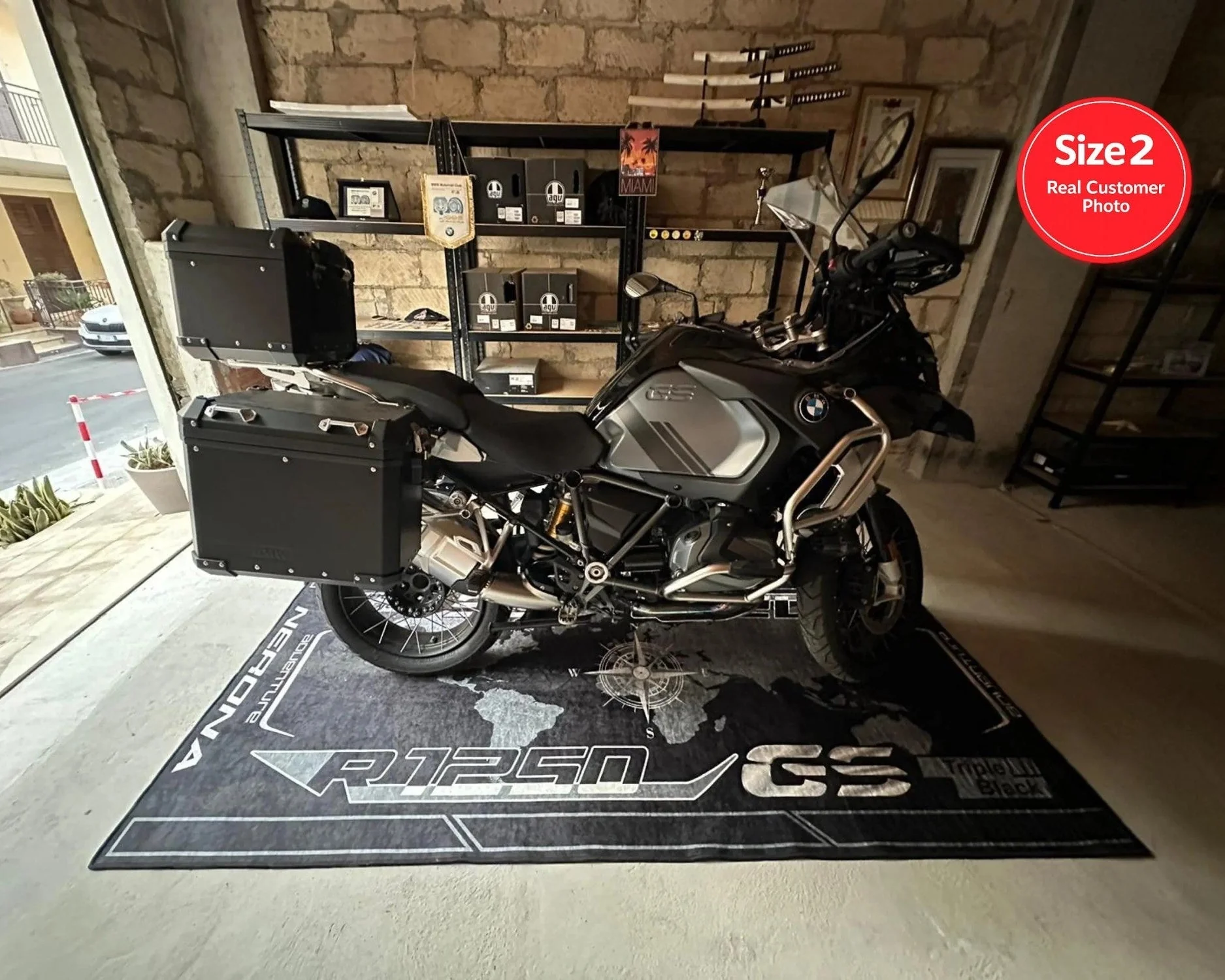 Motorcycle Mat for R1250GS Adventure Motorcycle - MM7247 - Image 18