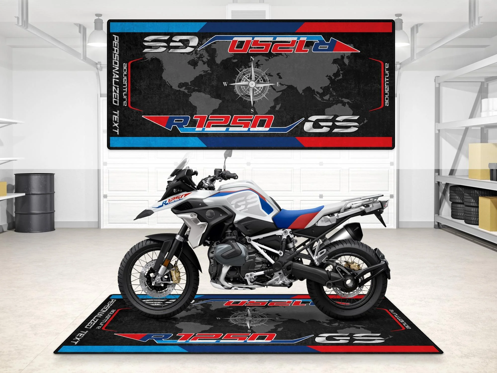 Motorcycle Mat for R1250GS Adventure Motorcycle - MM7247 - Image 3