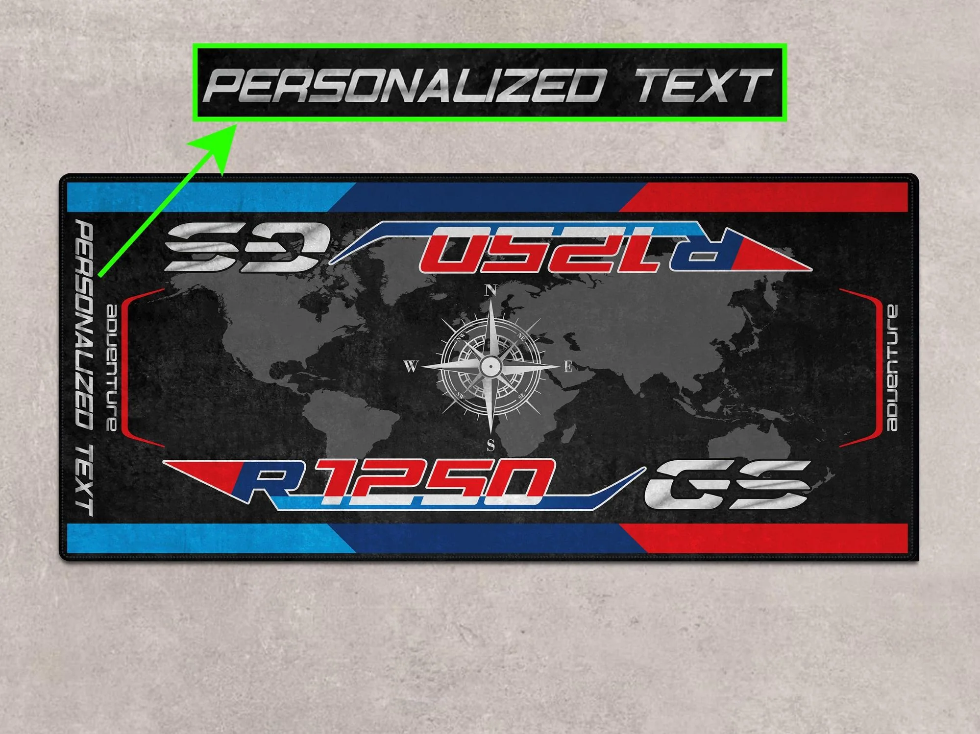 Motorcycle Mat for R1250GS Adventure Motorcycle - MM7247 - Image 4