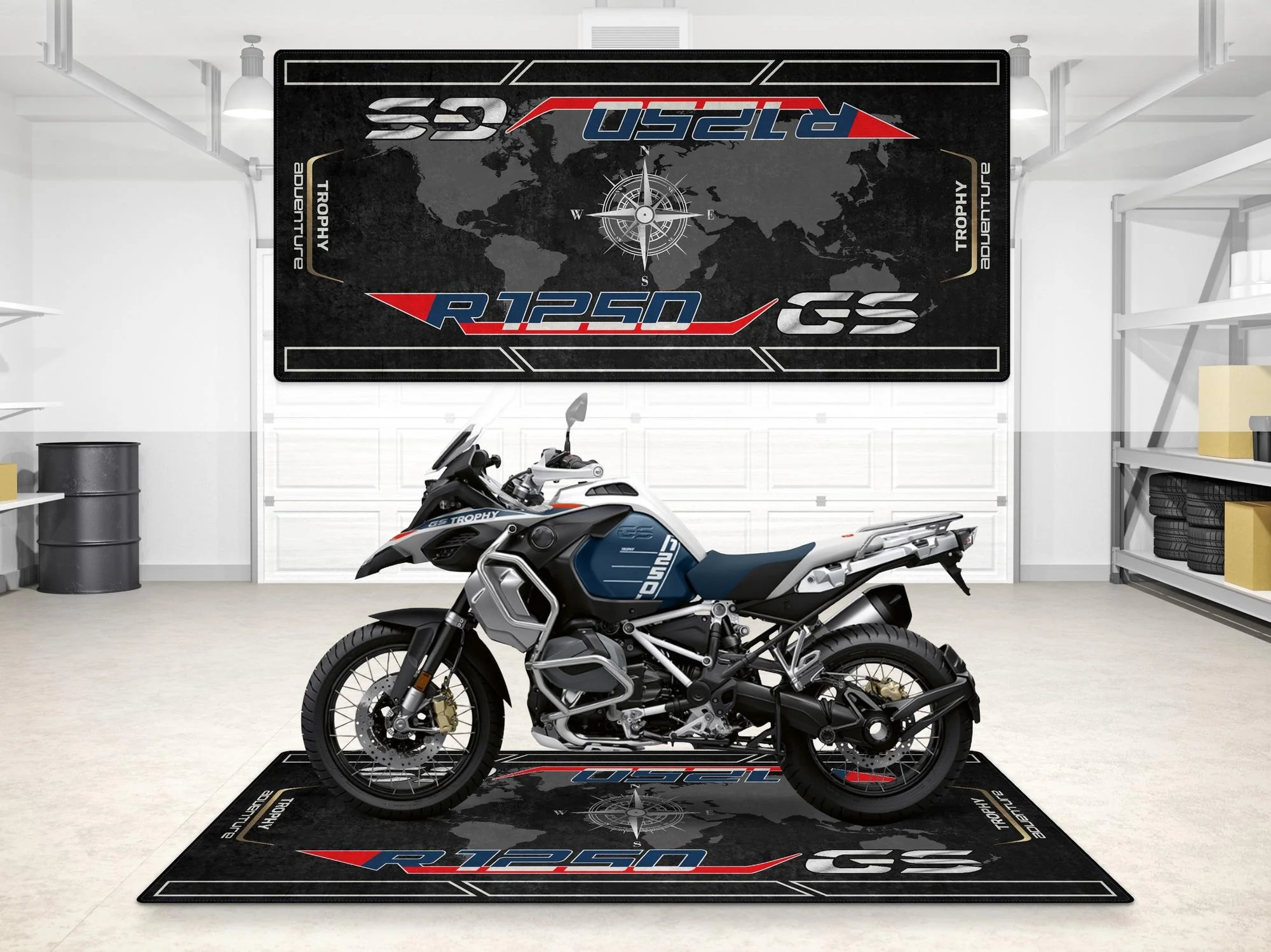 Motorcycle Mat for R1250GS Adventure Motorcycle - MM7247 - Image 6