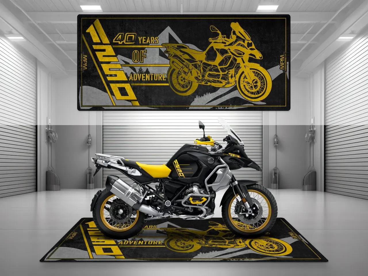 Motorcycle Mat for R1250GS Motorcycle - U501 - Image 2
