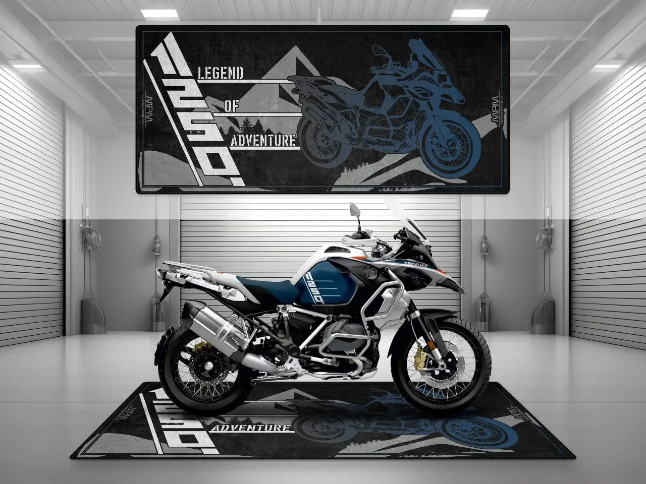 Motorcycle Mat for R1250GS Motorcycle - U501 - Image 3