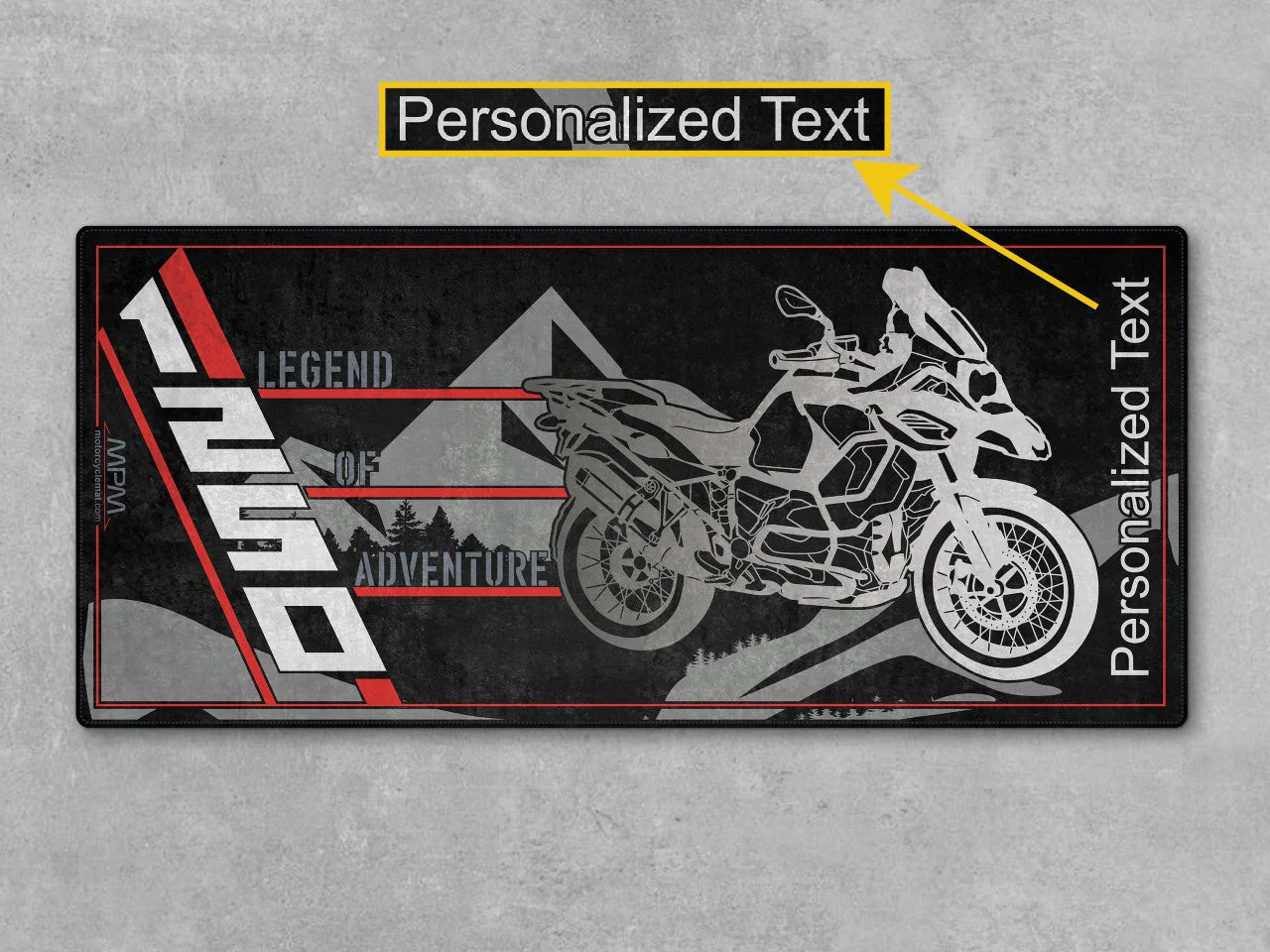 Motorcycle Mat for R1250GS Motorcycle - U501 - Image 9