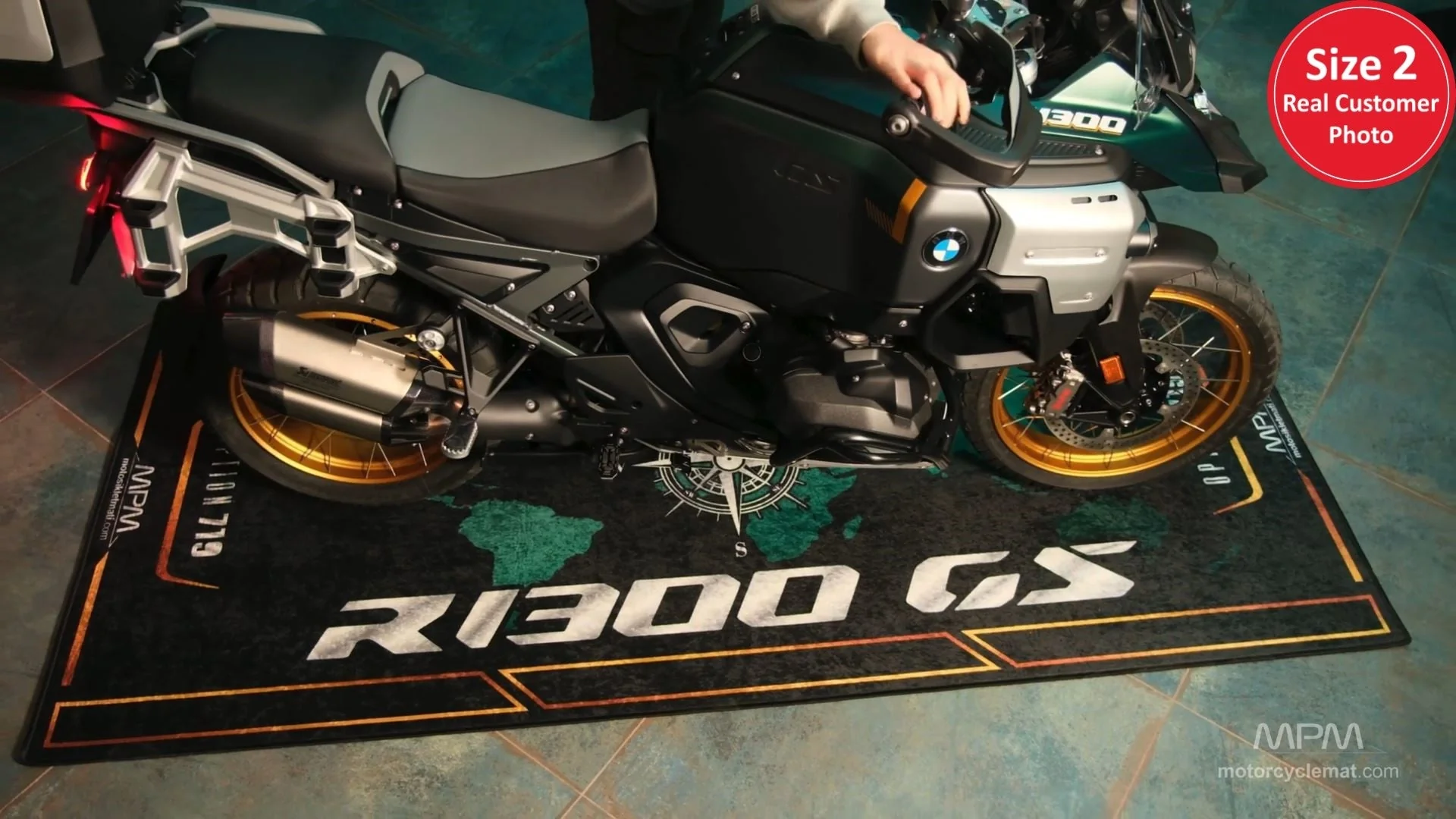 Motorcycle Mat for R1300 GS Motorcycle - MM4101 - Image 17