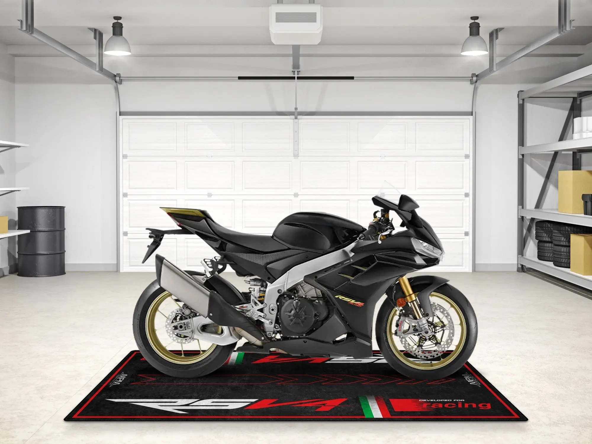 Motorcycle Mat for RSV4 Sportbike Motorcycle - MM7220 - Image 5