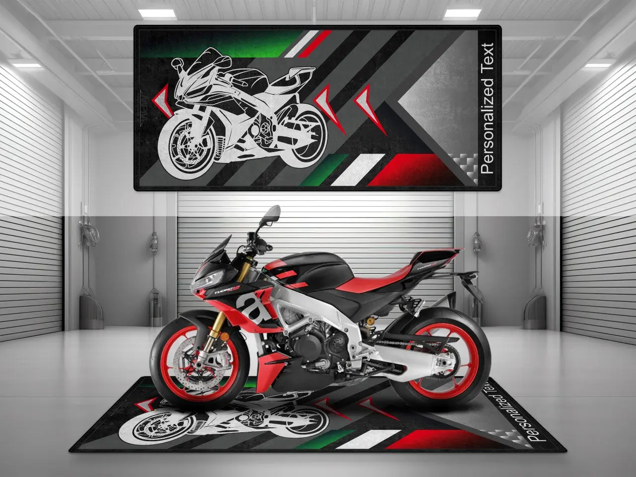 Motorcycle Mat for RSV4 Sportbike Motorcycle - U601 - Image 5
