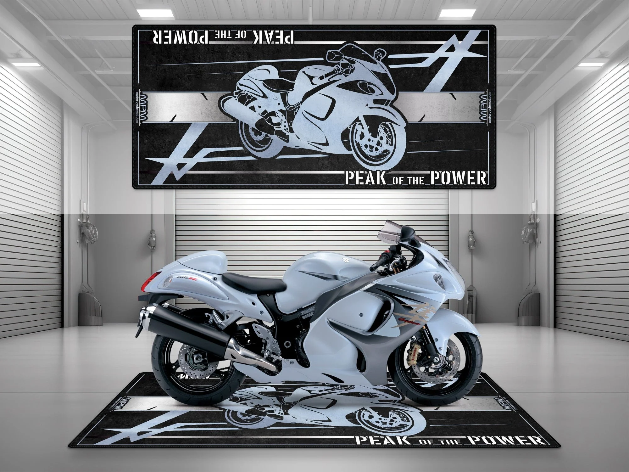 Motorcycle Mat for Suzuki Hayabusa Motorcycle - U101 - Image 4
