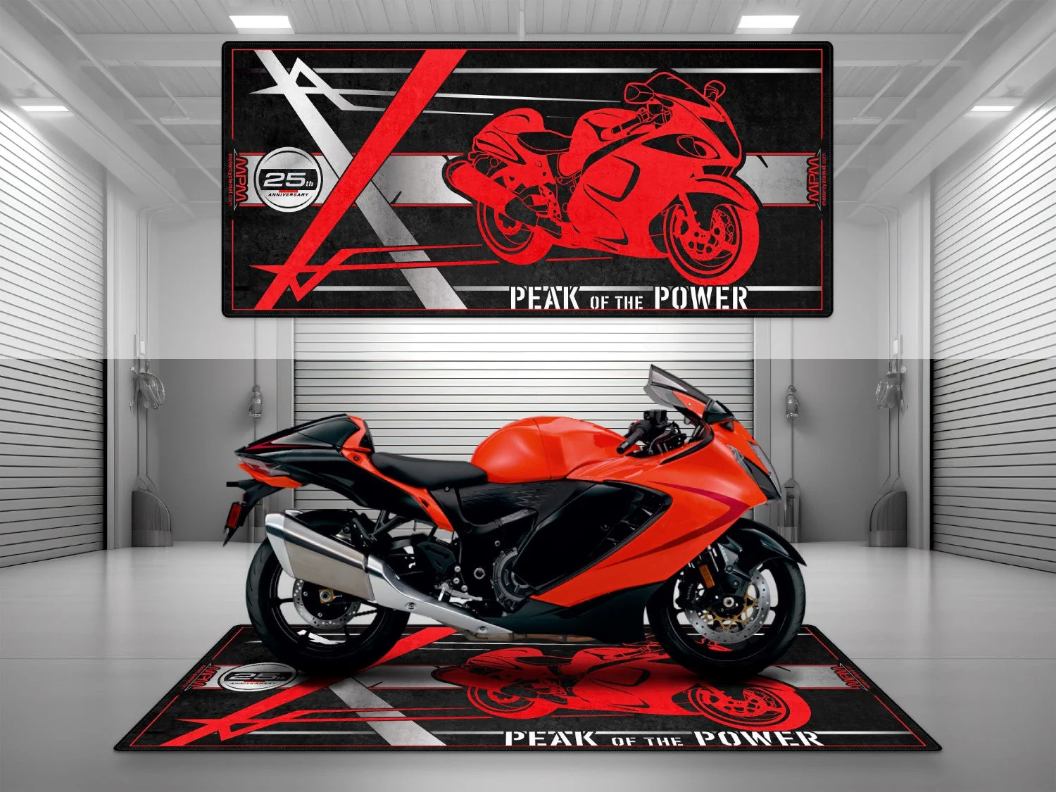 Motorcycle Mat for Suzuki Hayabusa Motorcycle - U101 - Image 5