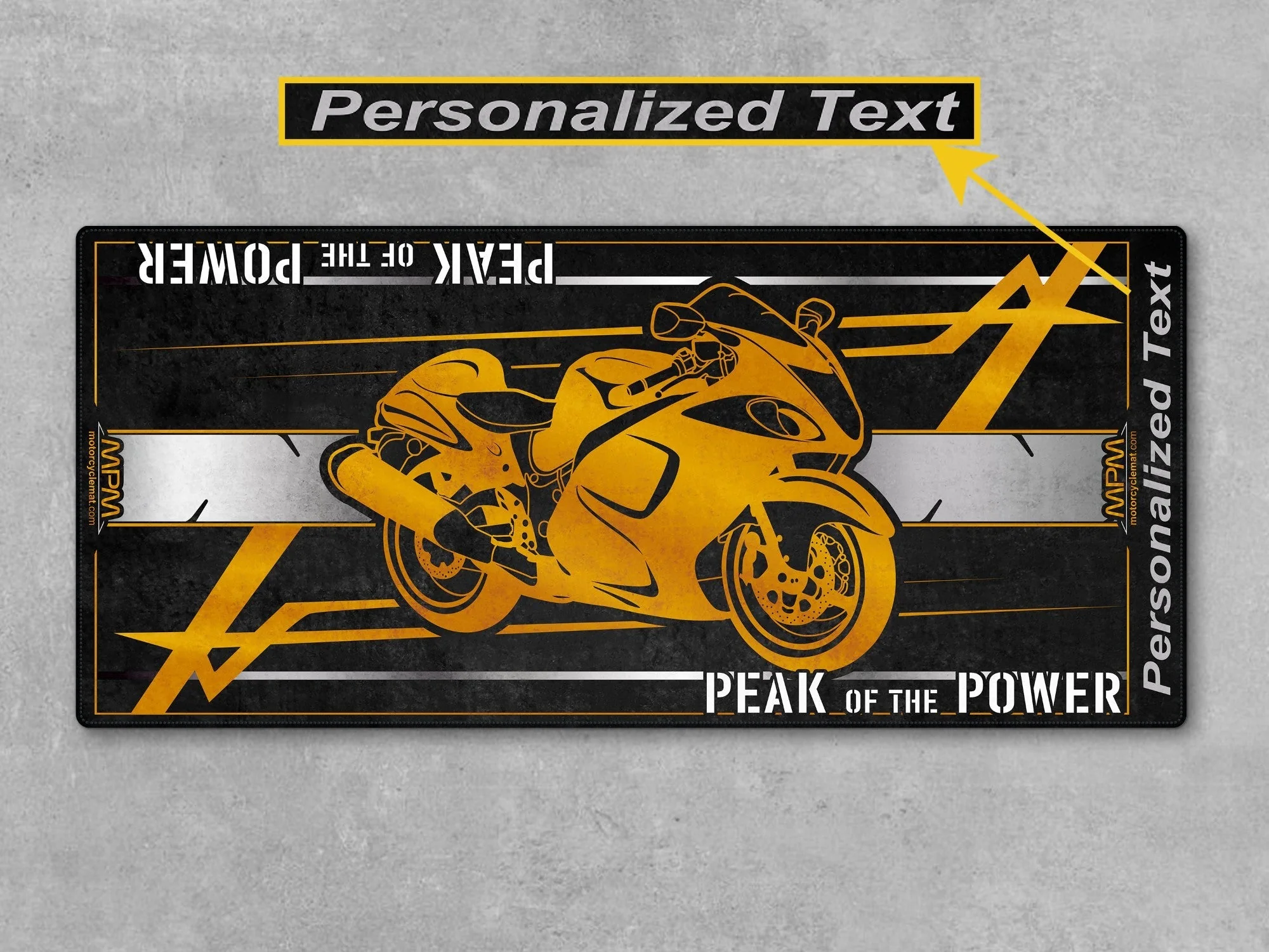 Motorcycle Mat for Suzuki Hayabusa Motorcycle - U101 - Image 6