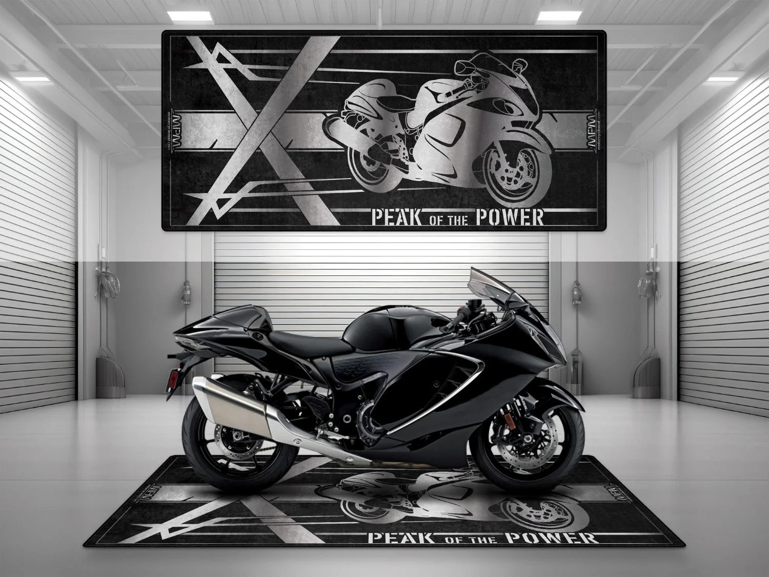 Motorcycle Mat for Suzuki Hayabusa Motorcycle - U101 - Image 7
