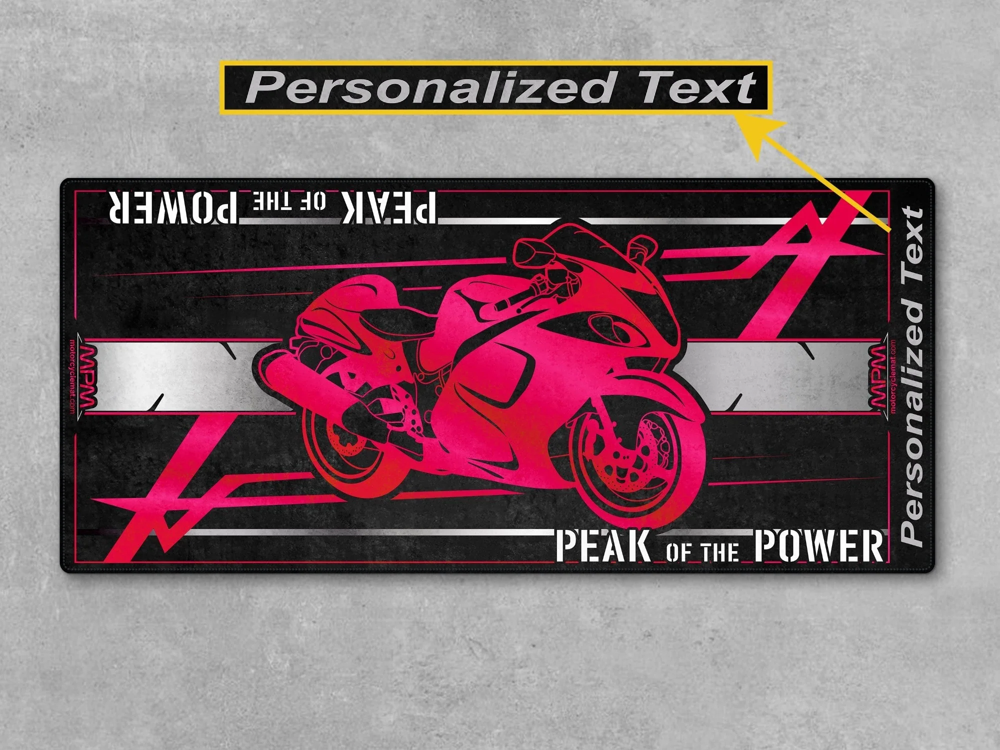 Motorcycle Mat for Suzuki Hayabusa Motorcycle - U101 - Image 8