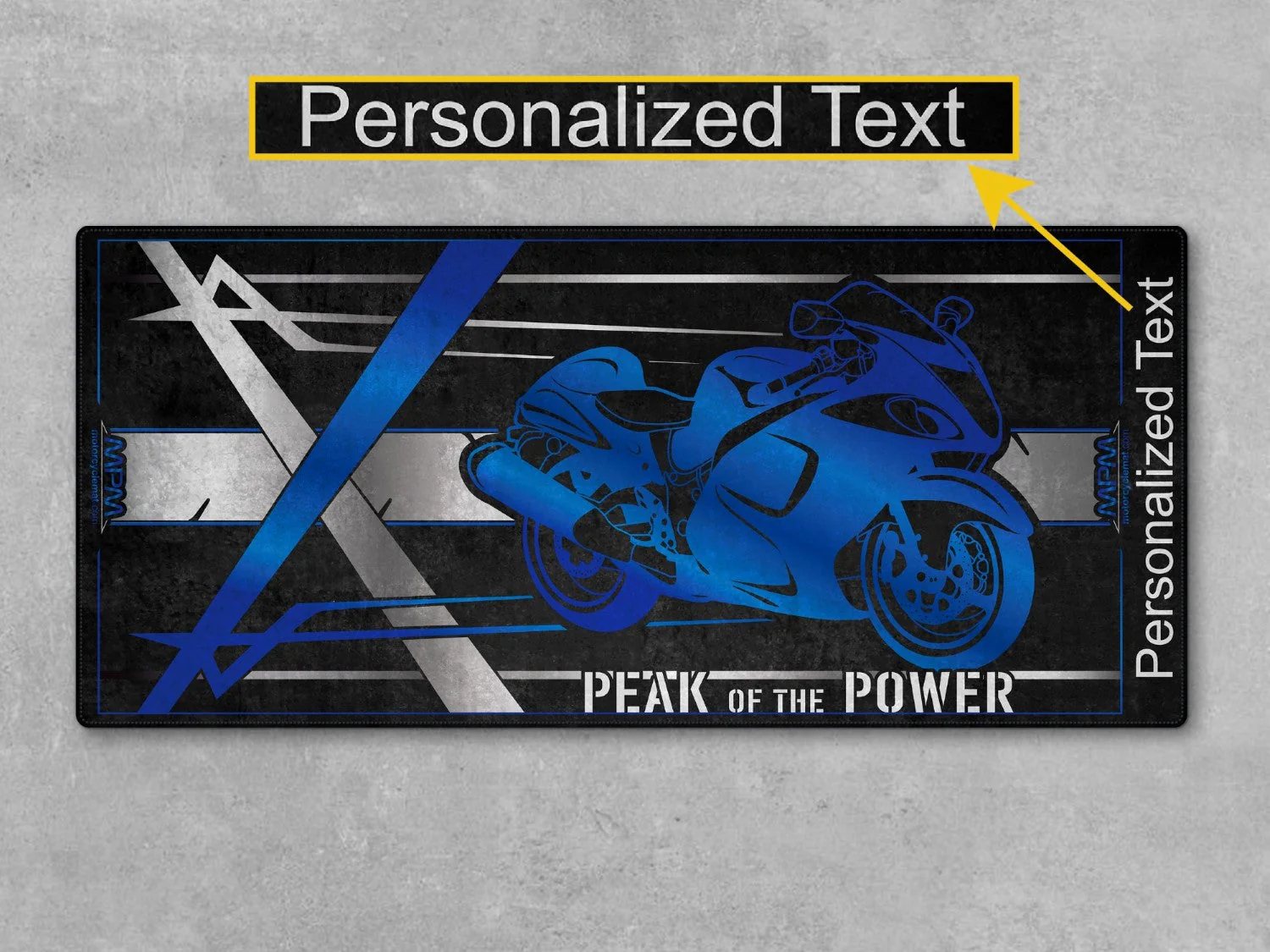 Motorcycle Mat for Suzuki Hayabusa Motorcycle - U101 - Image 9