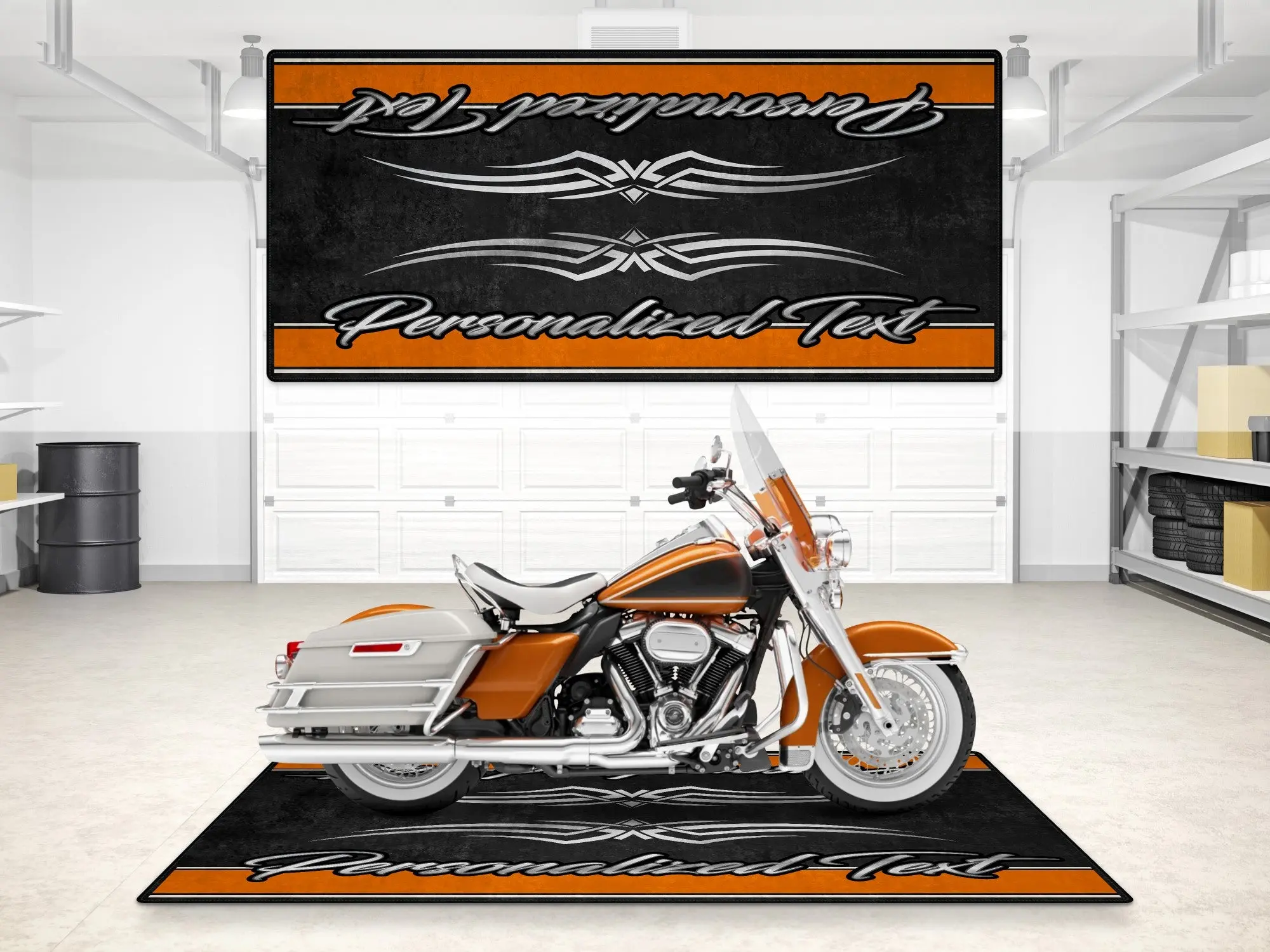 Motorcycle Mat for Touring Motorcycle "The Queen of the Highway" - MM7299 - Image 3