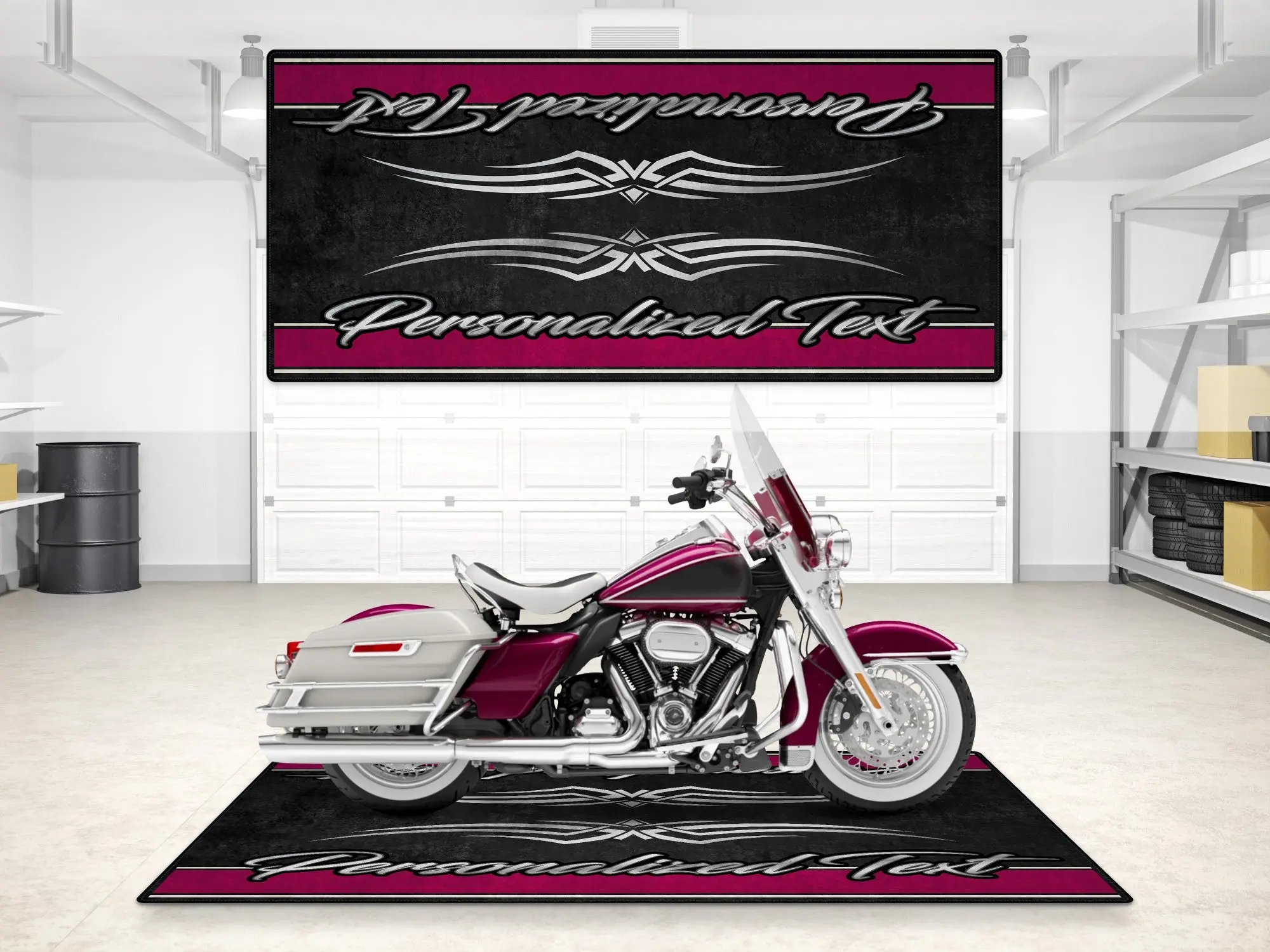 Motorcycle Mat for Touring Motorcycle "The Queen of the Highway" - MM7299 - Image 8