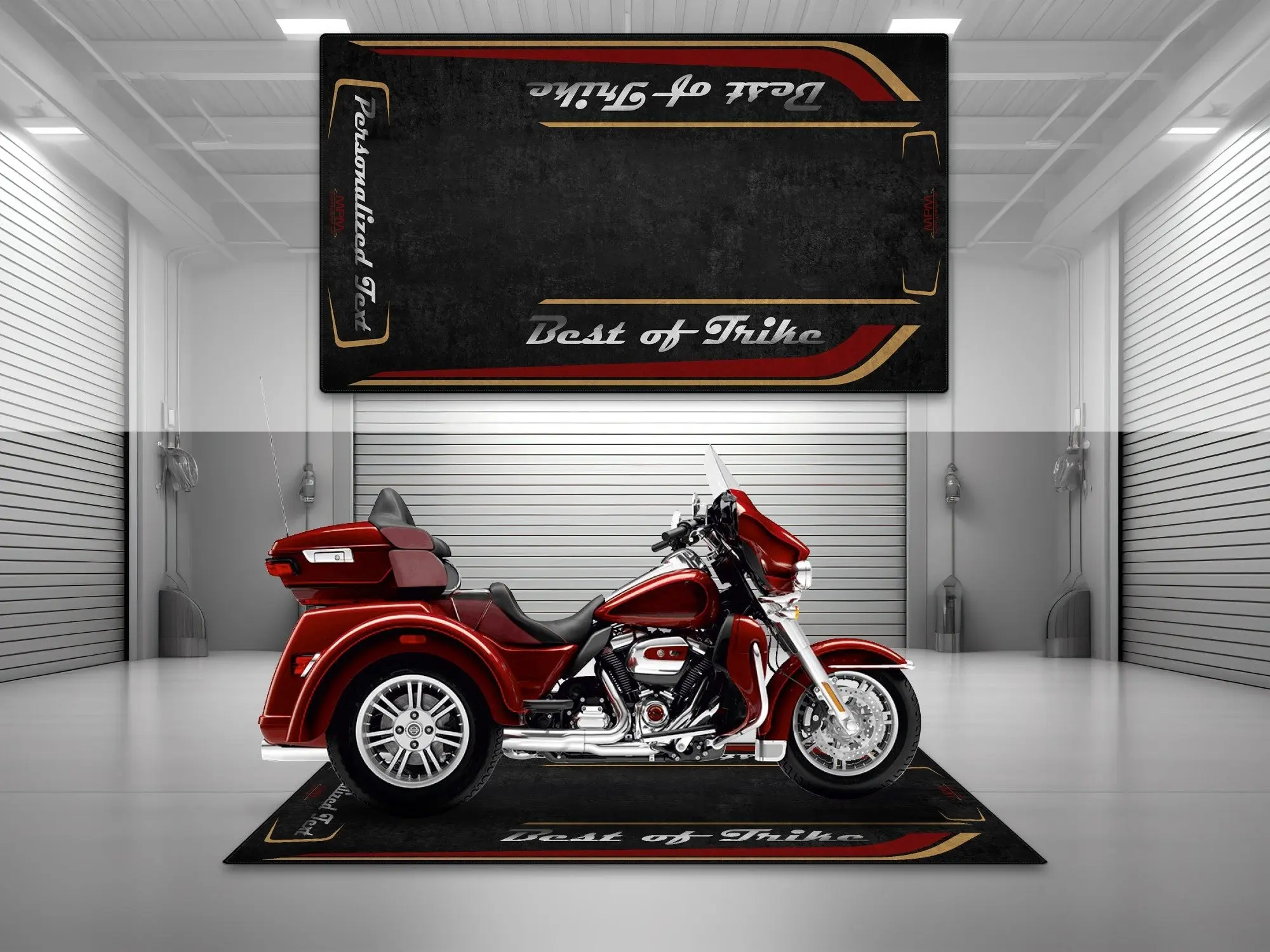 Motorcycle Mat for Trike Motorcycle "Best of Trike" - MM7433 - Image 7
