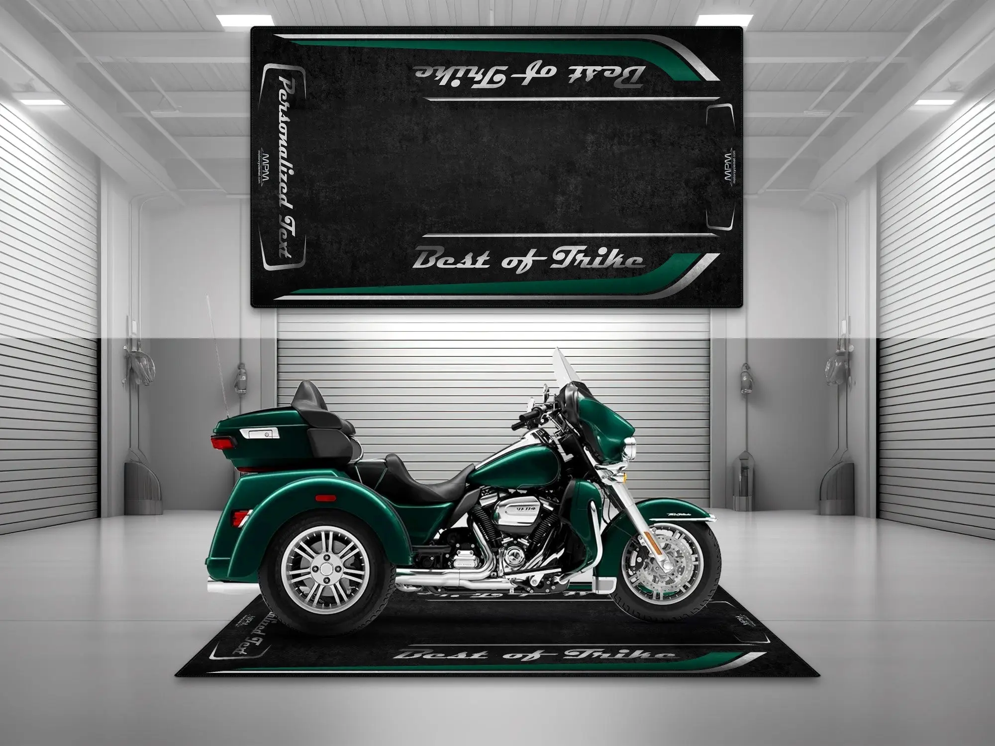 Motorcycle Mat for Trike Motorcycle "Best of Trike" - MM7433 - Image 9