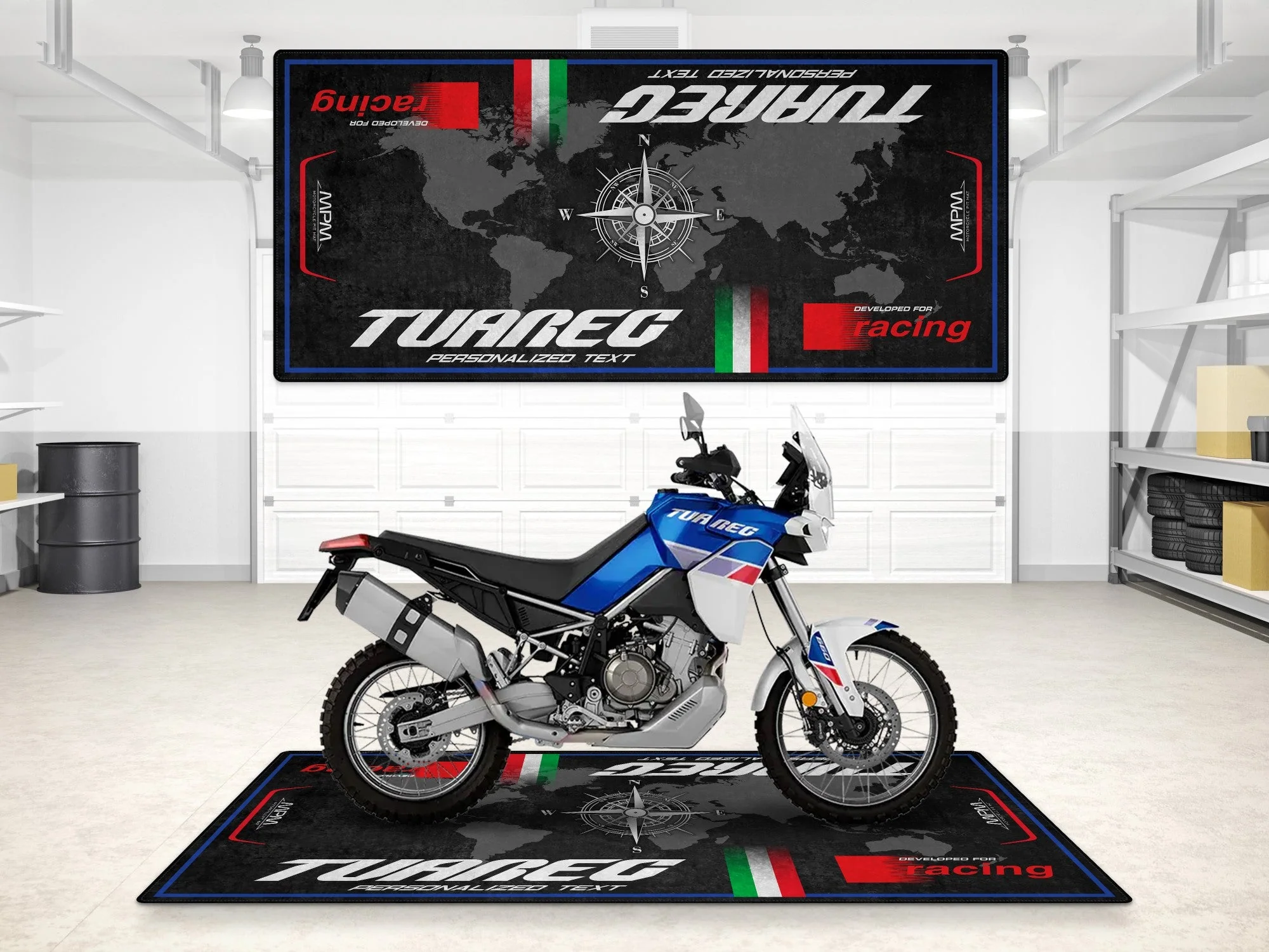 Motorcycle Mat for Tuareg Adventure Motorcycle - MM7274 - Image 11
