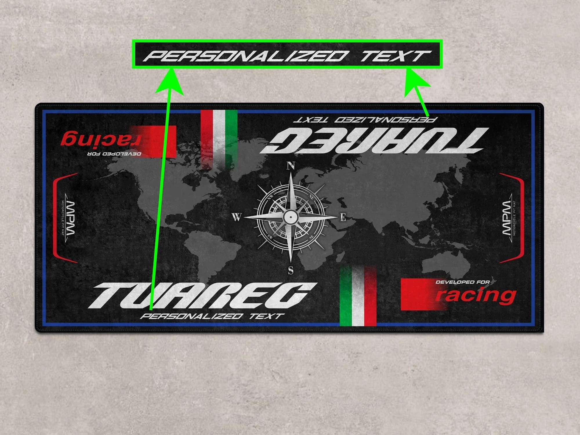 Motorcycle Mat for Tuareg Adventure Motorcycle - MM7274 - Image 12