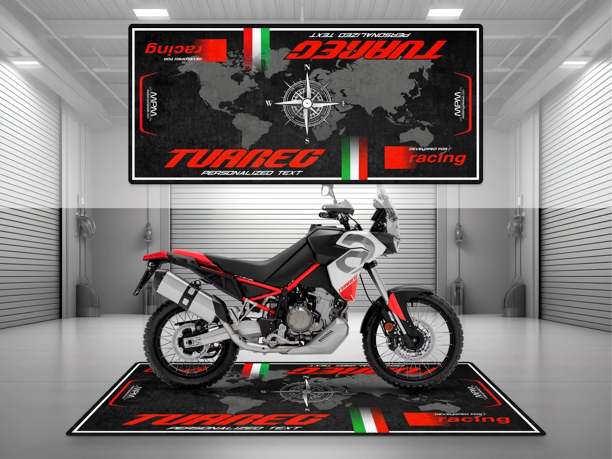 Motorcycle Mat for Tuareg Adventure Motorcycle - MM7274 - Image 3