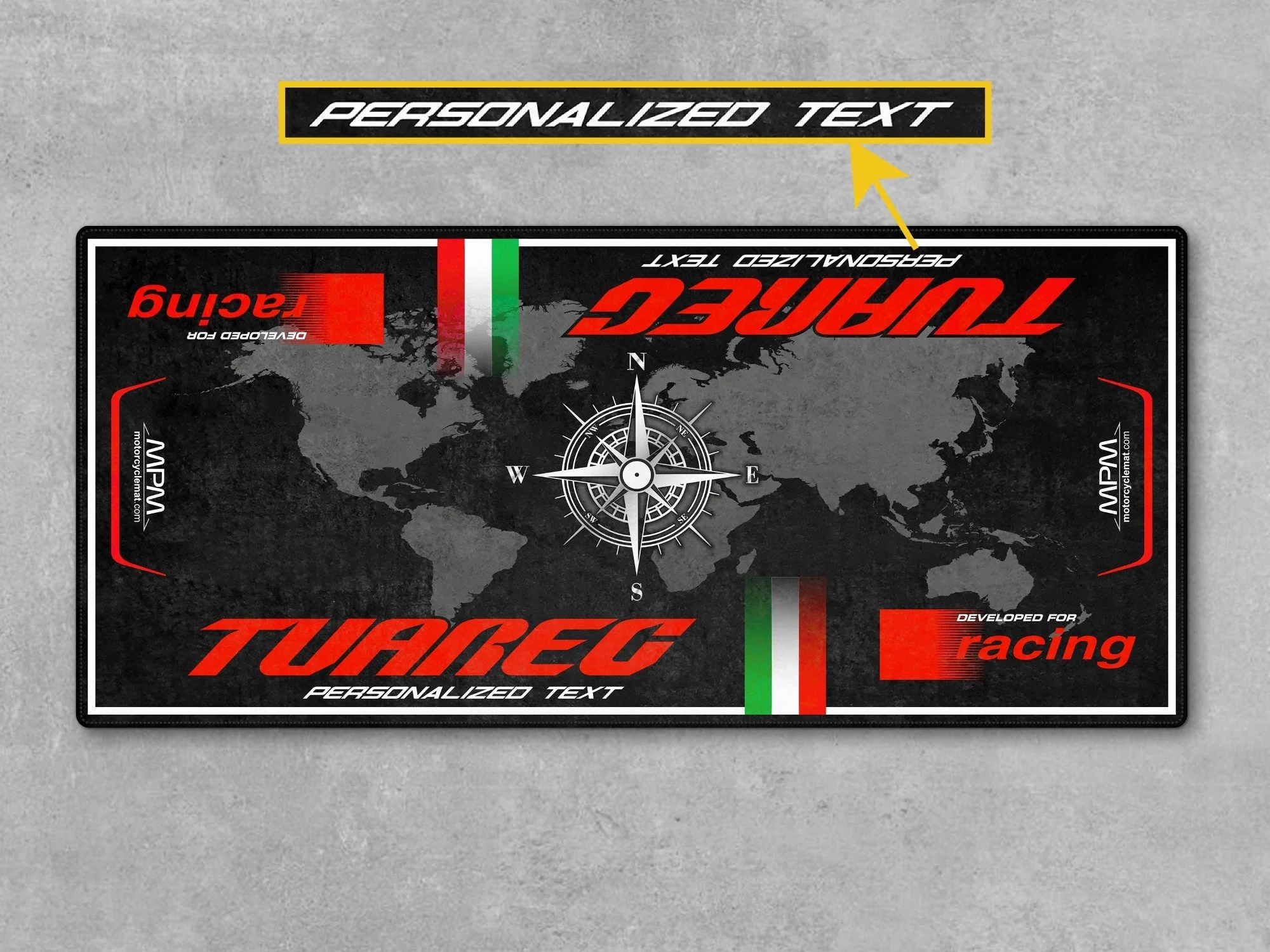 Motorcycle Mat for Tuareg Adventure Motorcycle - MM7274 - Image 4