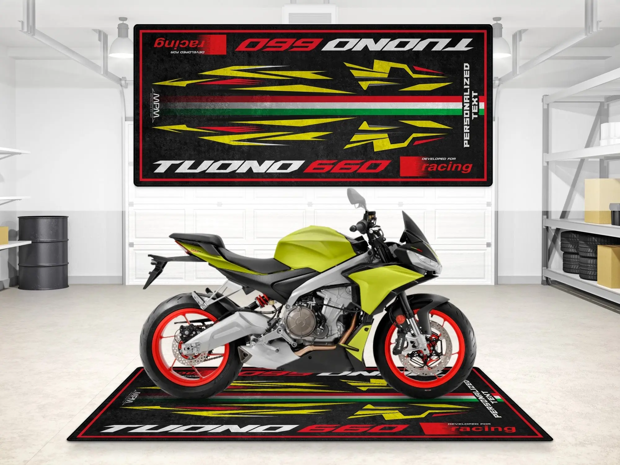 Motorcycle Mat for Tuono 660 Naked Bike Motorcycle - MM7277 - Image 3