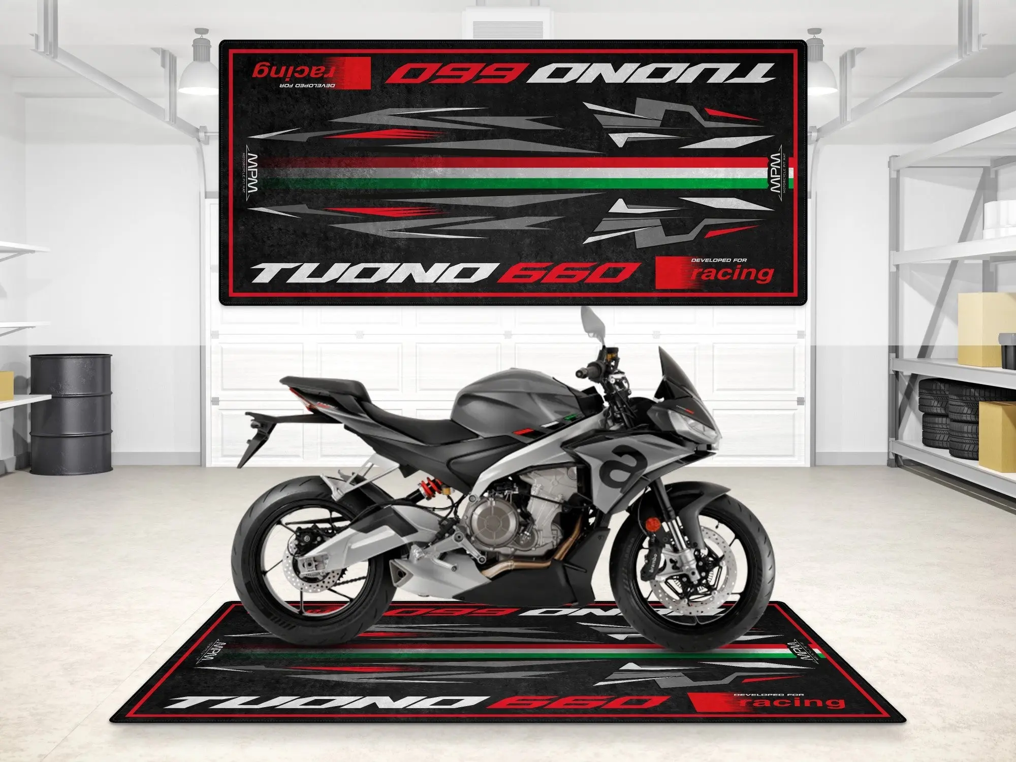 Motorcycle Mat for Tuono 660 Naked Bike Motorcycle - MM7277 - Image 5