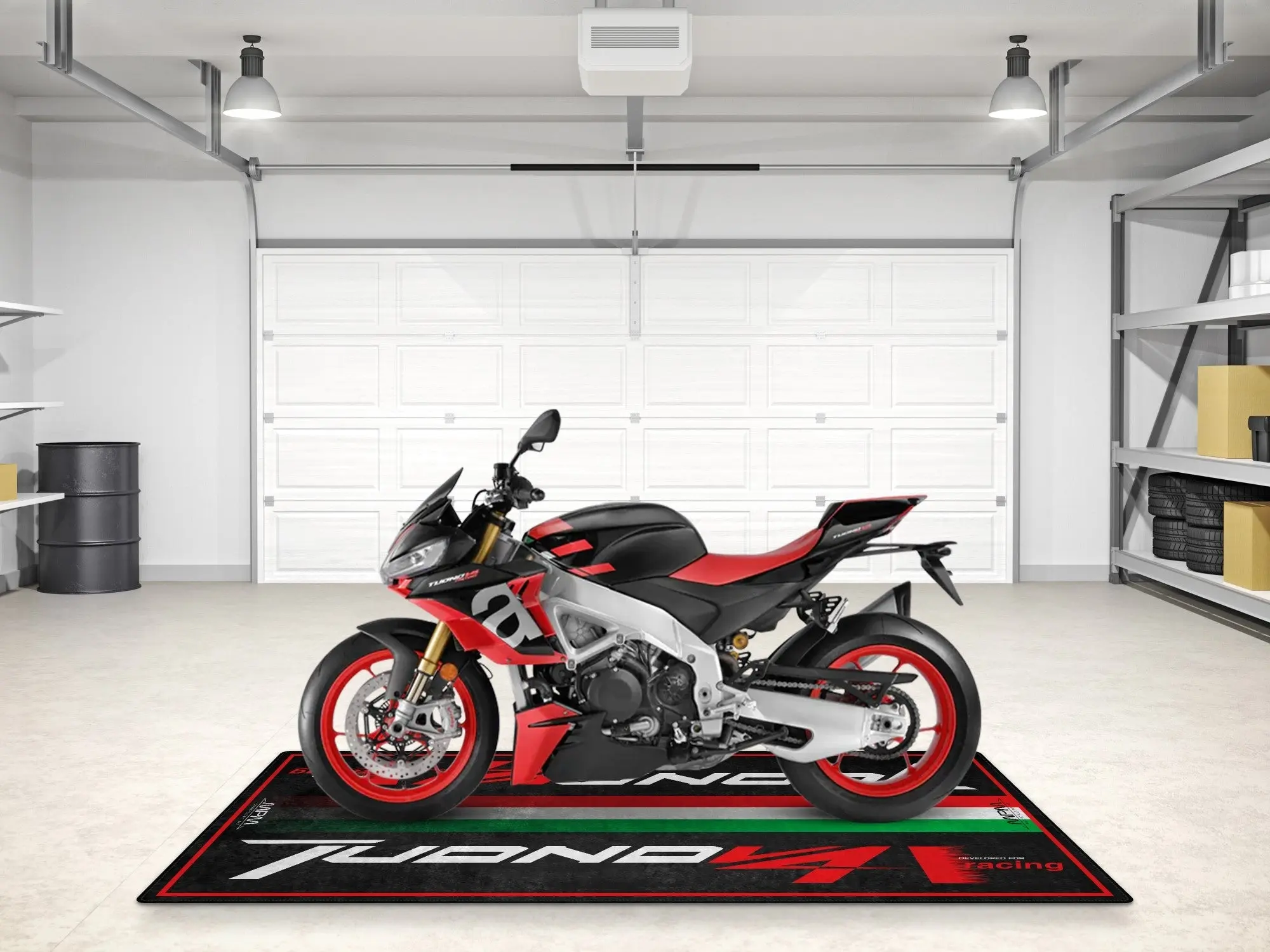 Motorcycle Mat for Tuono V4 Naked Motorcycle - MM7253 - Image 5