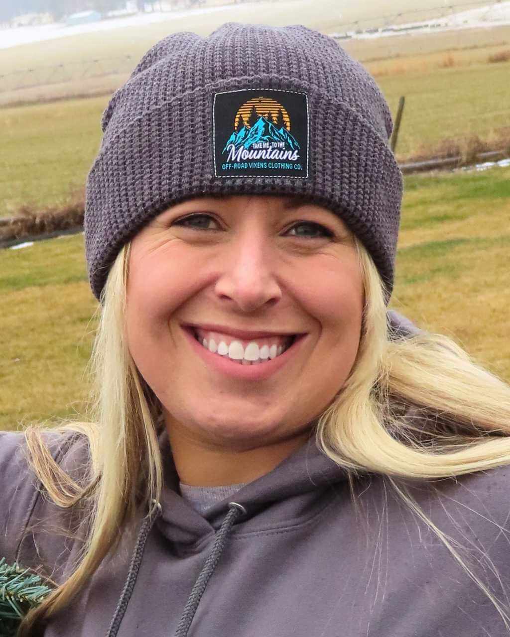 Off-Road Vixens Mountain Time Beanie - Image 2