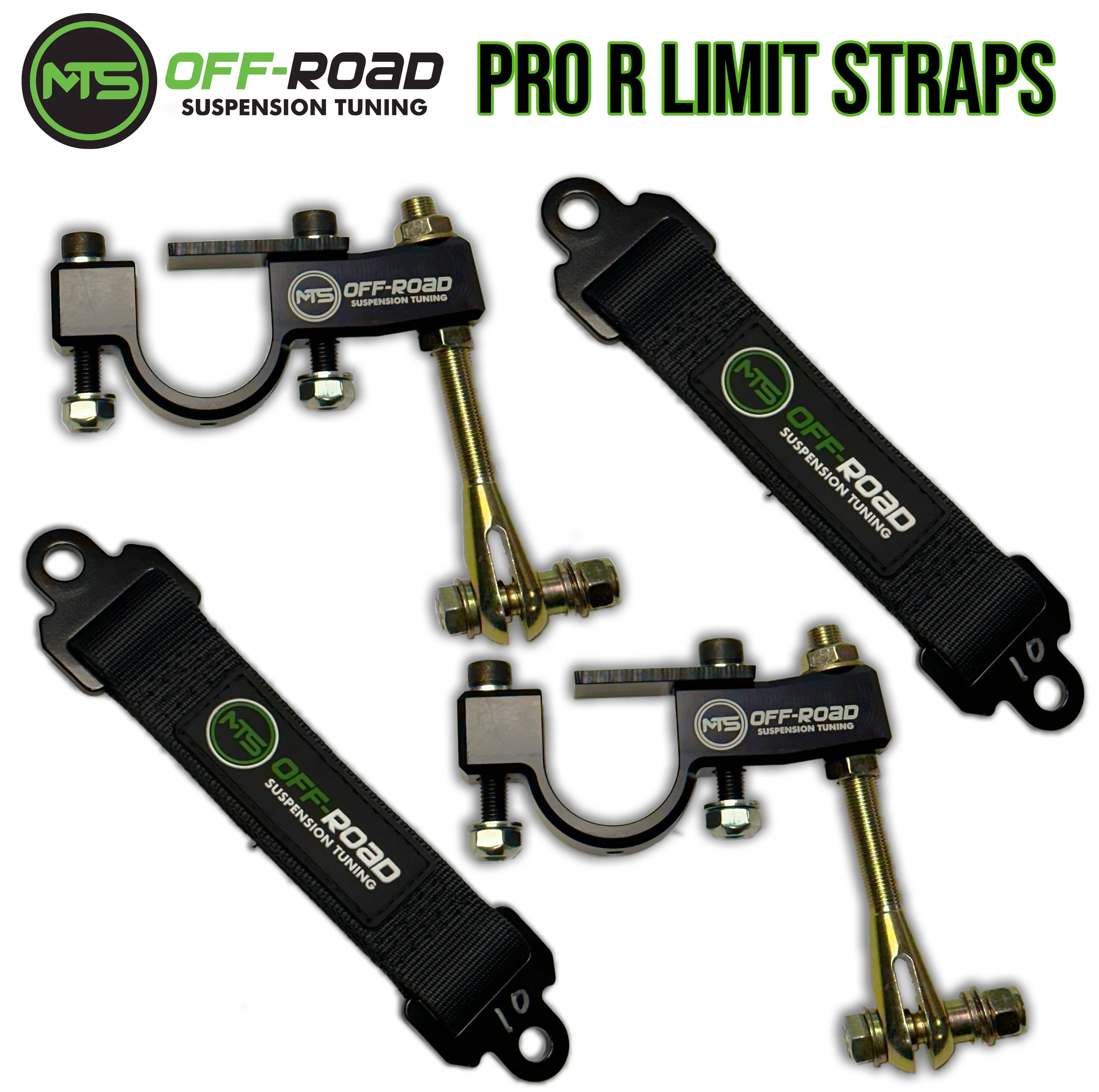 MTS Off-Road Polaris RZR Pro R/Turbo R Front Limit Straps - Image 2