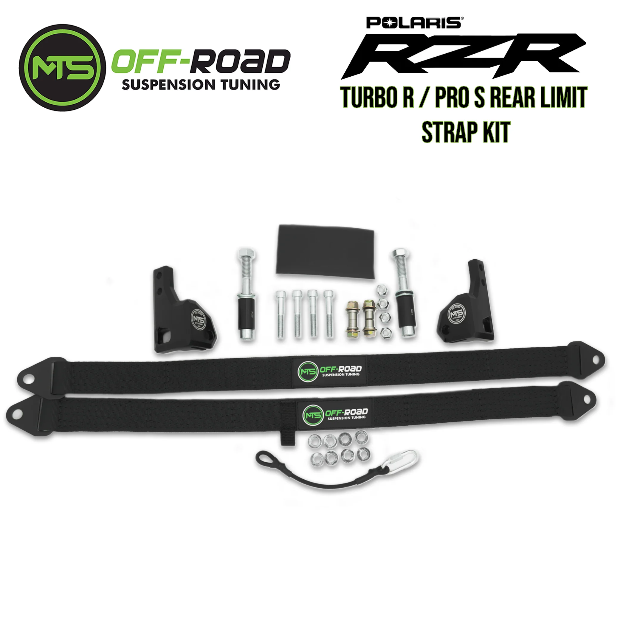 MTS Off-Road Polaris RZR Turbo R/Pro S Rear Limit Straps - Image 2