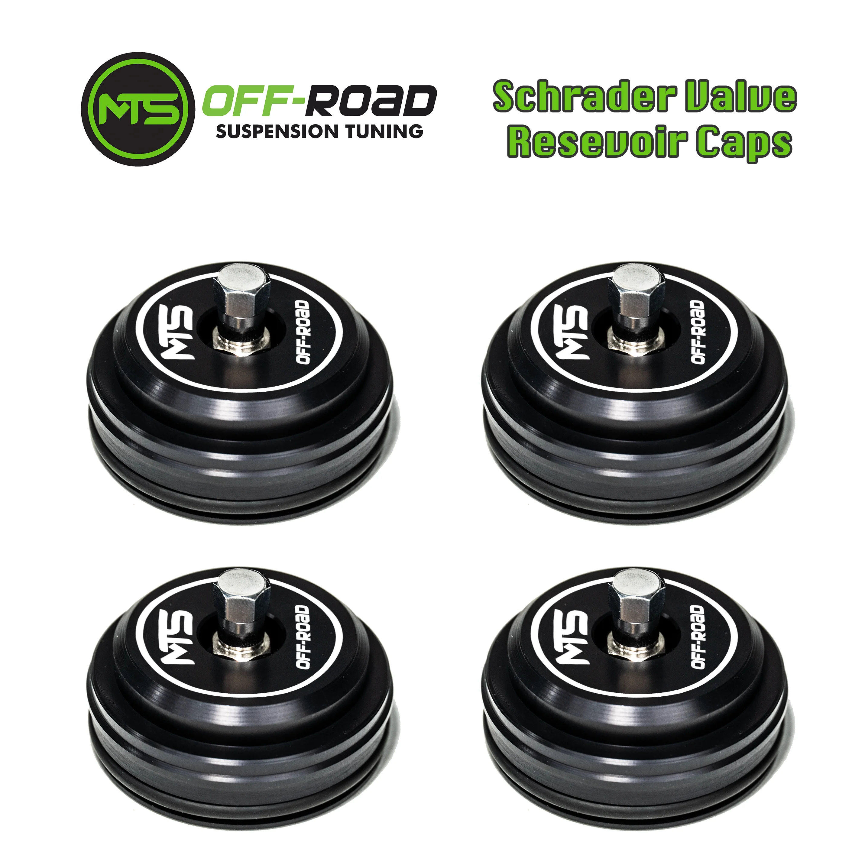 MTS Off-Road Schrader Valve Reservoir Caps (FOR FOX SHOCKS) - Image 2