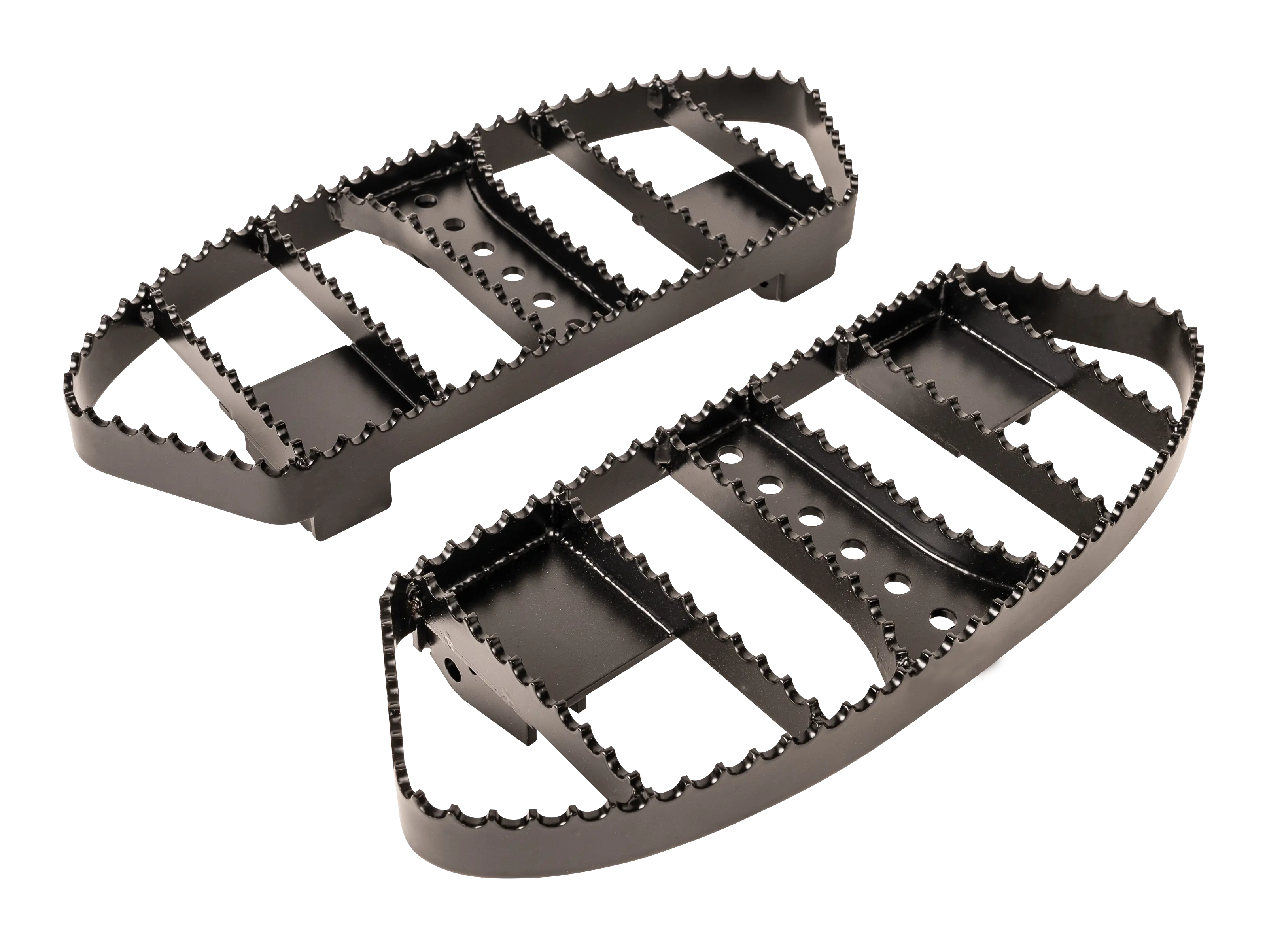 MX Style Floorboards for Harley Davidson - Black - Burley Brand - Image 4