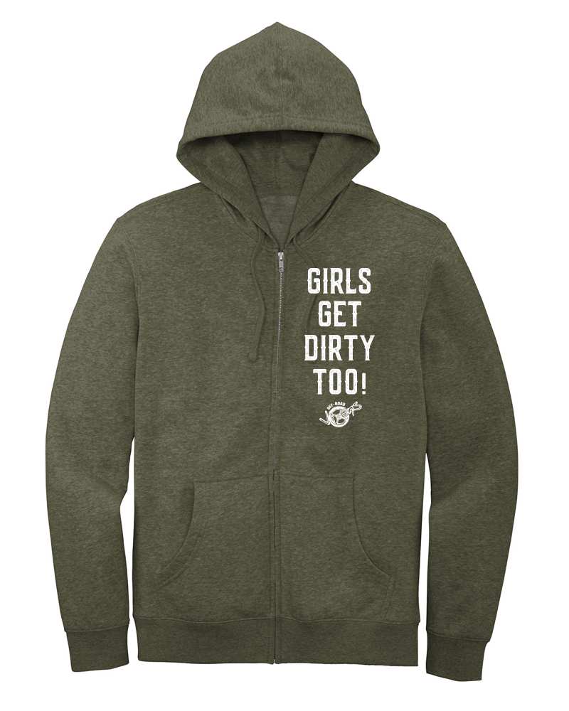 No Roads Unisex Zip Up Hoodie - Image 6