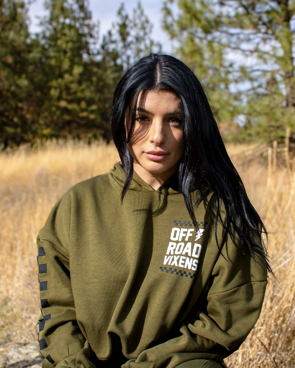 Obsessed Oversized Cropped Hoodie - Off-Road Vixens - Image 2