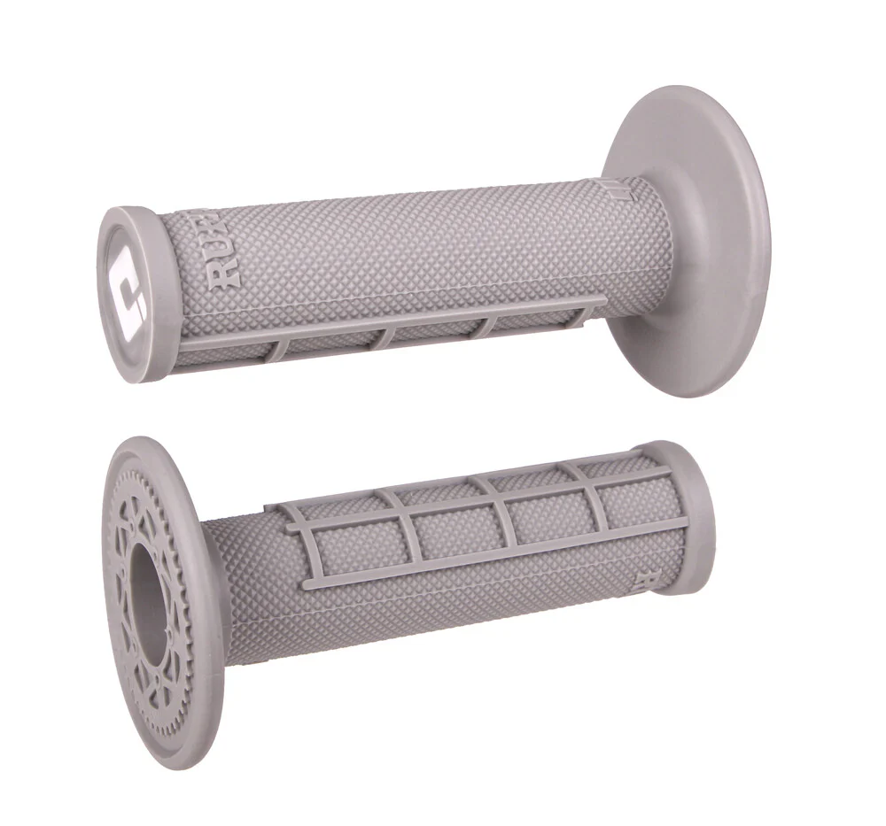 ODI Ruffian Soft Compound Half Waffle Lock On Grip - Grey - Image 2