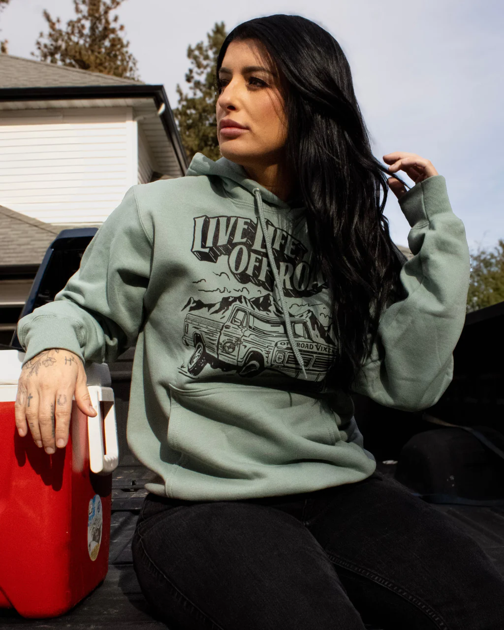 Off-Road Life Pullover Hoodie - Off-Road Vixens - Image 5