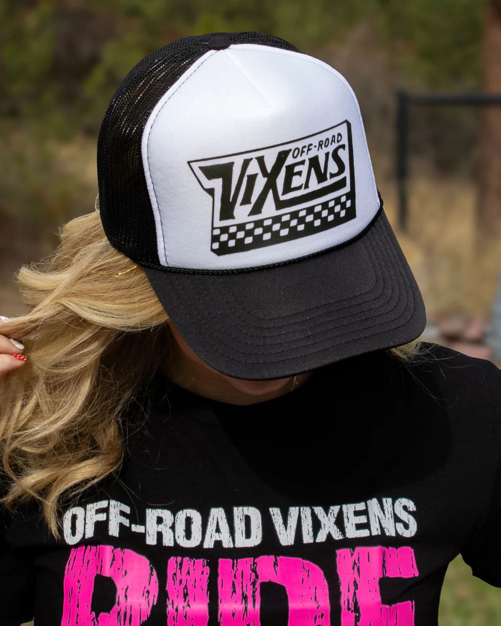Off the Wall Foam Trucker - White/Black - Image 2