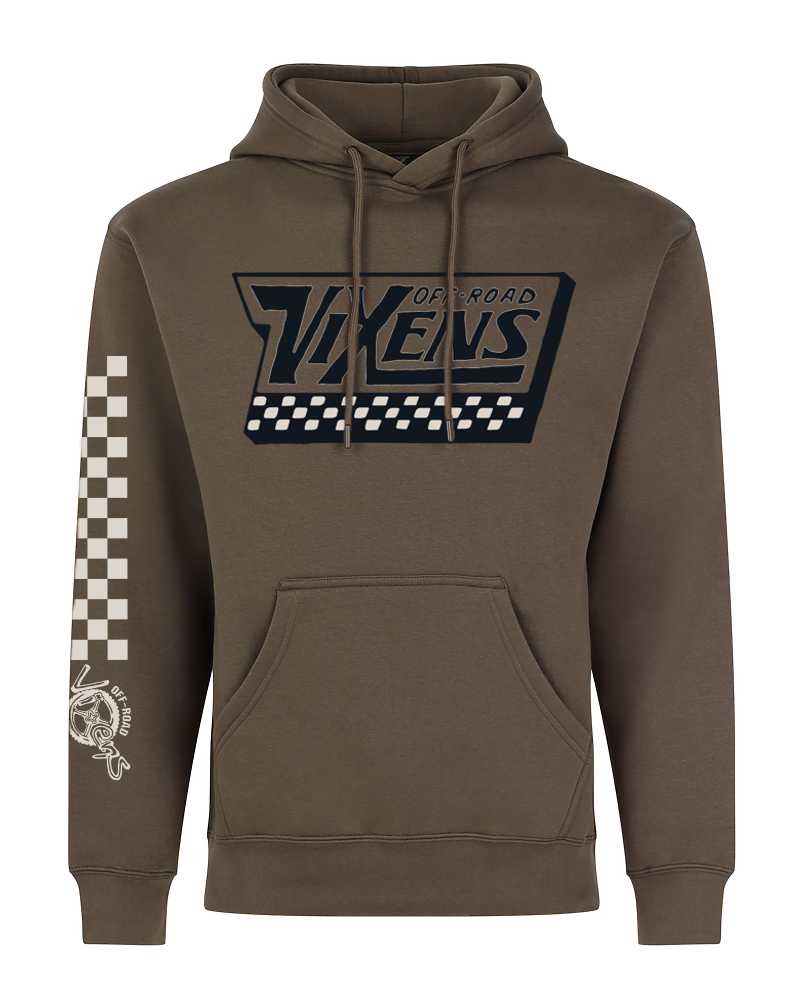 Off the Wall Heavy Weight Hoodie - Brown - Image 9
