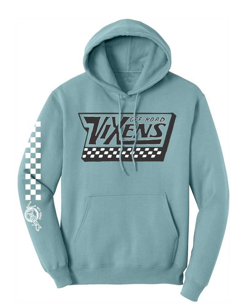 Off the Wall Unisex Pullover Hoodie - Blue - Image 4