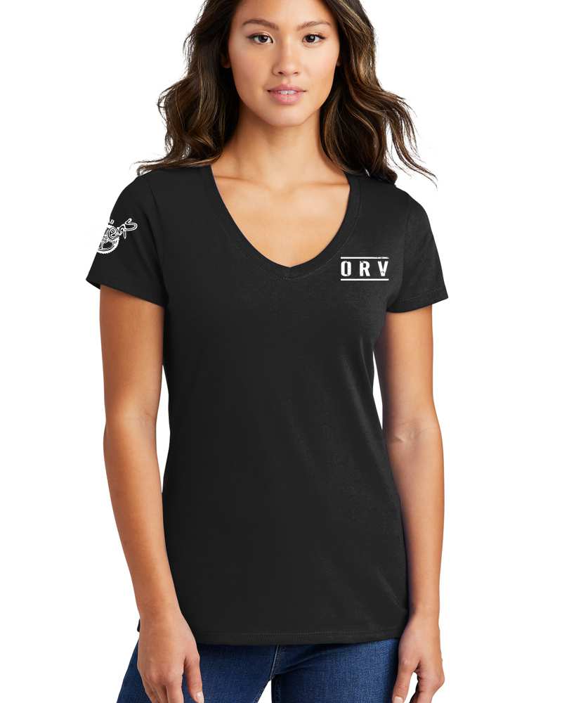ORV Attitude Ladies V-Neck Tee - Image 10