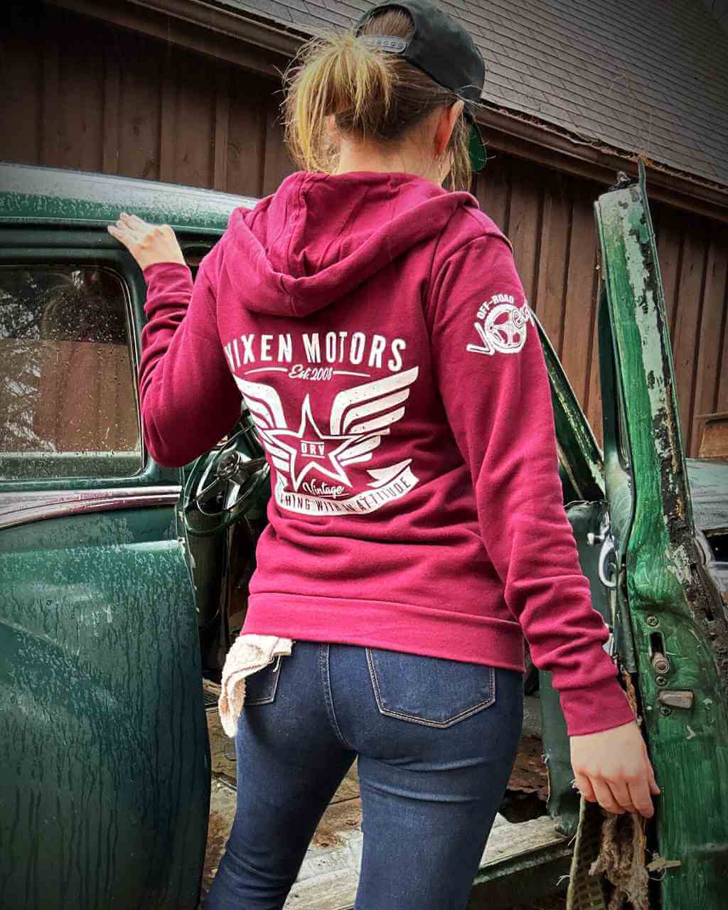 ORV Attitude Unisex Zip Hoodie - Image 3